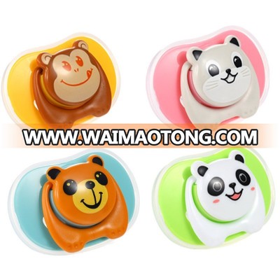 2017 hot sale New design Silicone Funny animal Baby Pacifier